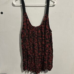 Torrid peasant style cold shoulder blouse